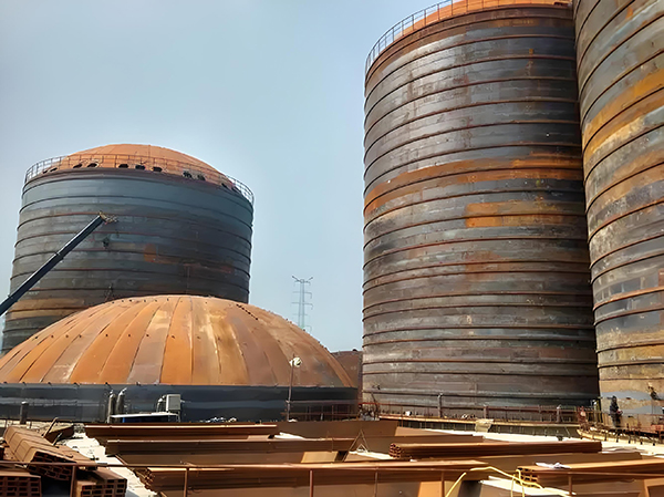 宜秀焦粉钢板仓